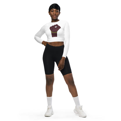 Osun Women's Ide Recycled long-sleeve crop top