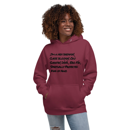 Spiritually Protected Awo Unisex Hoodie