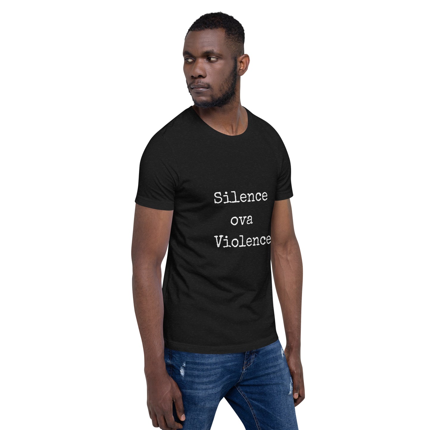 Silence Over Violence Unisex T-shirt